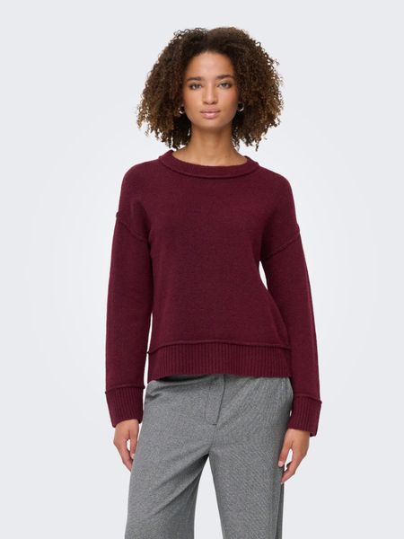 ONLY Strickpullover ONLHAZEL LS DETAIL O-NECK günstig online kaufen