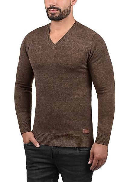 Blend Strickpullover BHLasse Feinstrickpullover mit aufgestickten Ellenboge günstig online kaufen