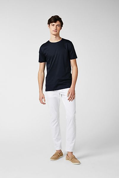 T-Shirt mit Rundhals Slim Fit günstig online kaufen