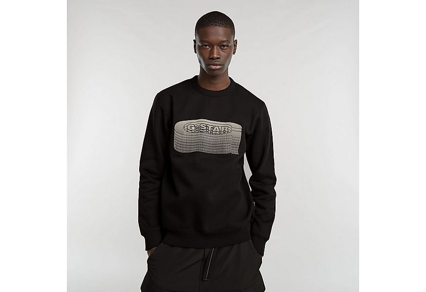 G-STAR Sweatshirt Stacked Old Skool Logo R günstig online kaufen