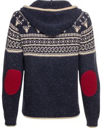 Reitmayer Strickjacke Jacquard-Zipp-Strickjacke günstig online kaufen