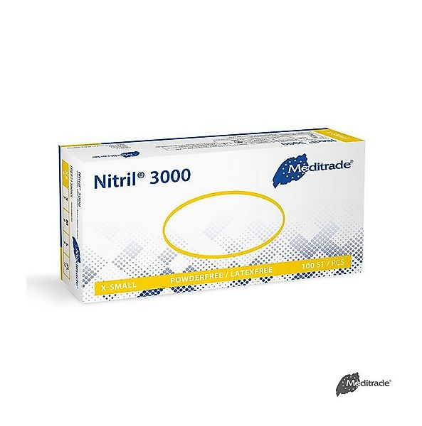 DocMed Nitril-Handschuhe Nitril 3000 U.-Handschuhe, PF, Gr. XS/S/M/L/XL (Ei günstig online kaufen