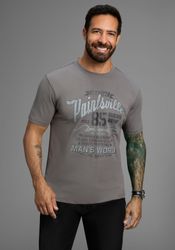 Man's World T-Shirt Kurzarm, mit stylischem günstig online kaufen