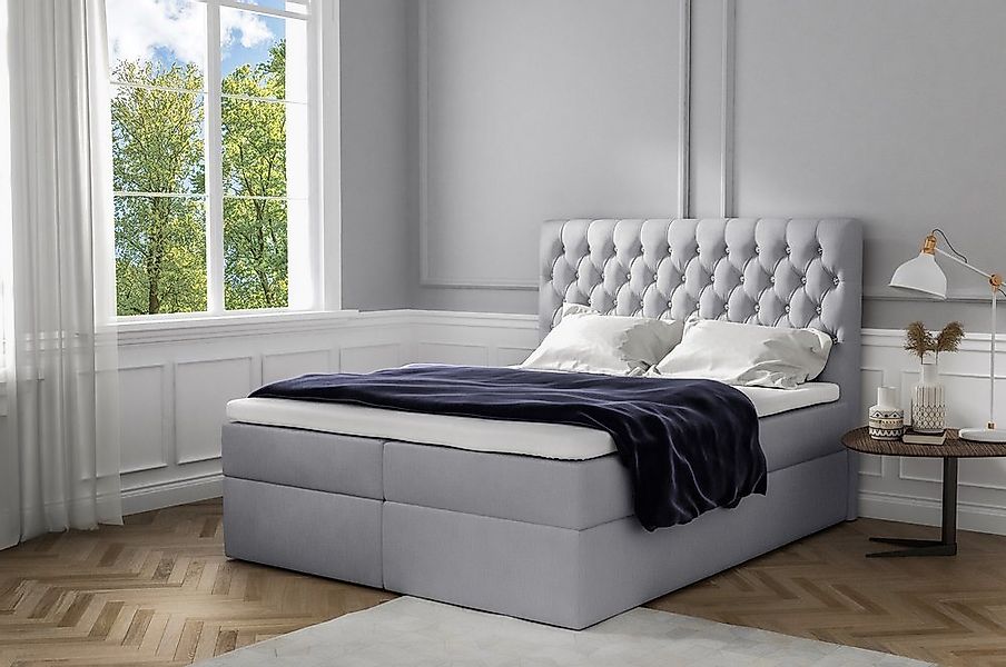 99rooms Boxspringbett Zorro (Schlafzimmerbett, Bett), gepolstert günstig online kaufen
