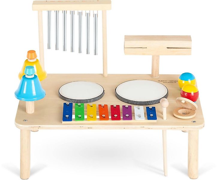 Classic Cantabile Spielzeug-Musikinstrument MT-121 12 in 1 Percussion Musik günstig online kaufen