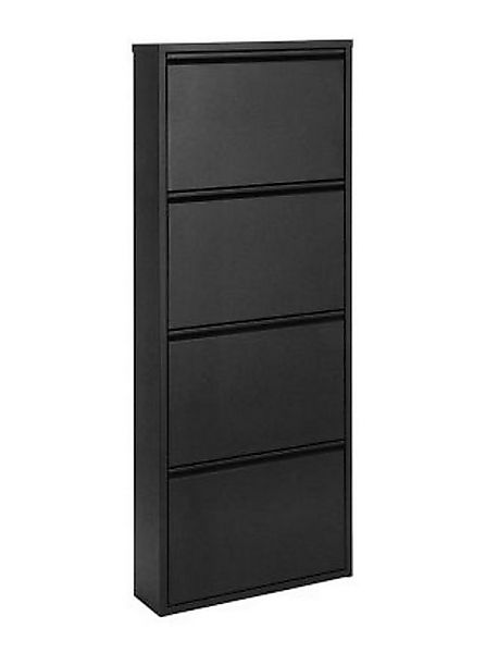 k-hometrends Schuhschrank KEKE 4 - BLACK stilvoller Schuhschrank, schmaler günstig online kaufen