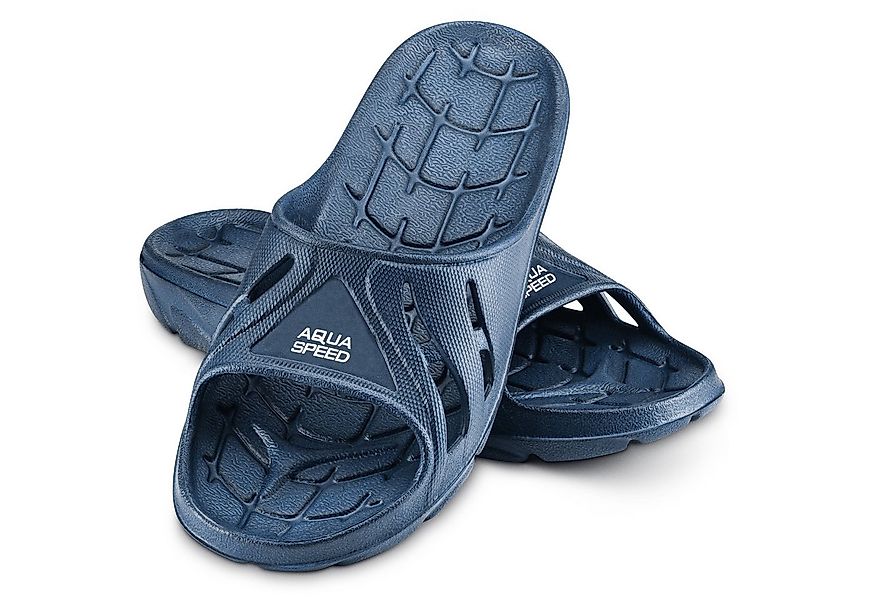 Aqua Speed Badelatschen ALABAMA Herren + Mikrofaserhandtuch Badepantolette günstig online kaufen