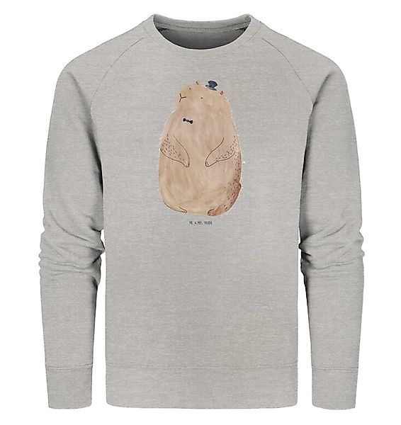 Mr. & Mrs. Panda Longpullover Murmeltier Größe XXL - Heather Grey - Geschen günstig online kaufen