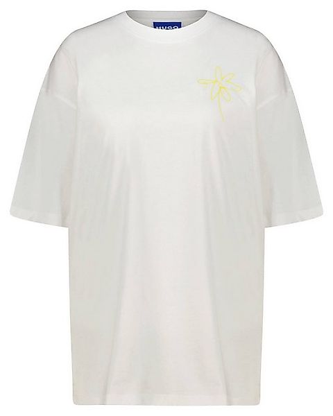 HUGO T-Shirt Damen T-Shirt aus Baumwolle Oversized Fit (1-tlg) günstig online kaufen