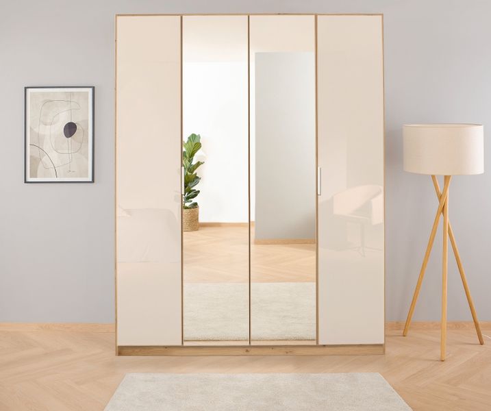 rauch Drehtürenschrank "Kleiderschrank Schrank Garderobe KOLUNA mit Glastür günstig online kaufen