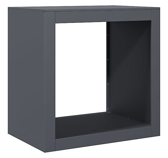 vidaXL Kaminholzregal Brennholzregal Anthrazit 60x40x60 cm Stahl günstig online kaufen