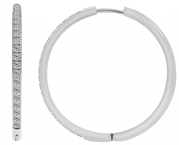 Adelia´s Paar Creolen Damen Creolen aus Edelstahl Ø 30 mm günstig online kaufen