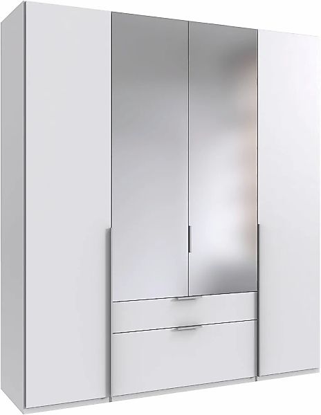 Wimex Drehtürenschrank "Mugano" mit langen oder kurzen Griffen aus Metall, günstig online kaufen