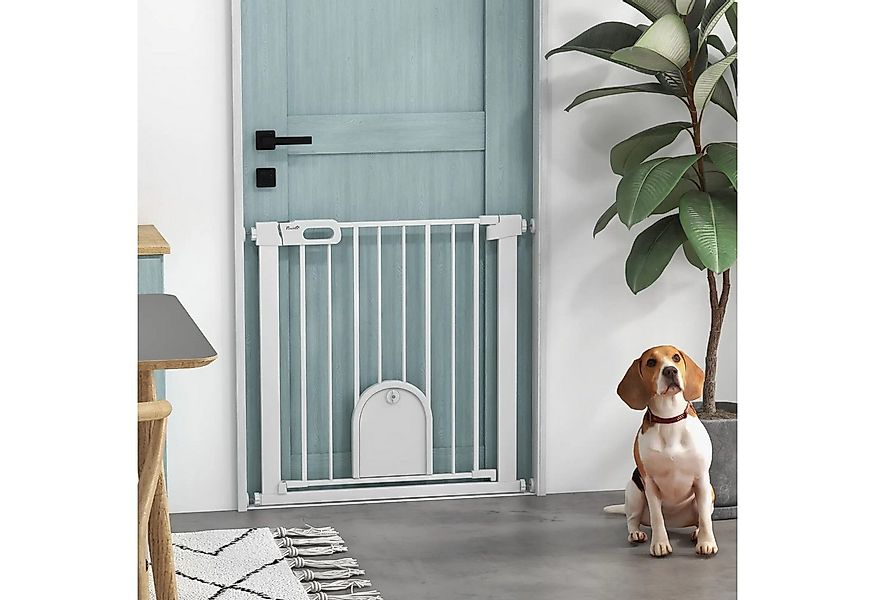 BlingBin Tierabsperrgitter Türschutzgitter Treppenschutzgitter Hunde Absper günstig online kaufen