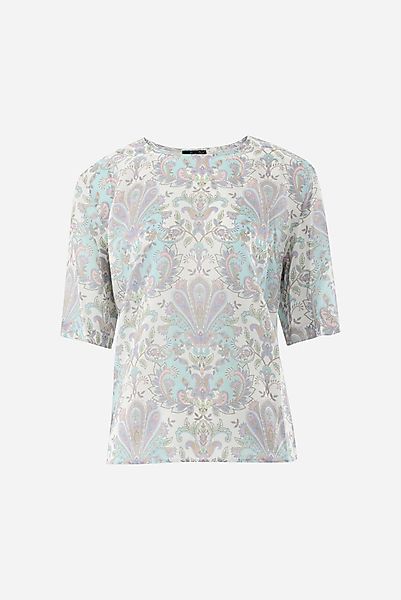Top aus Seide mit Paisley-Druck günstig online kaufen