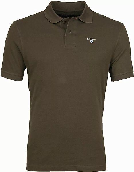 Barbour Basic Poloshirt Armee - Größe L günstig online kaufen