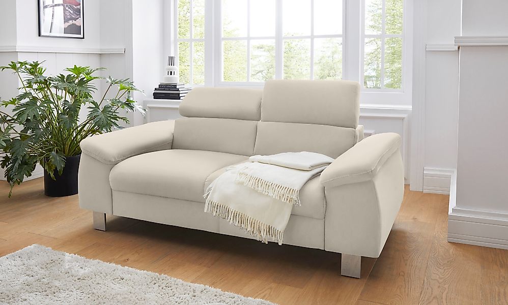 COTTA 2-Sitzer "Komaris, B: 177 cm", mit Kopfteilverstellung günstig online kaufen