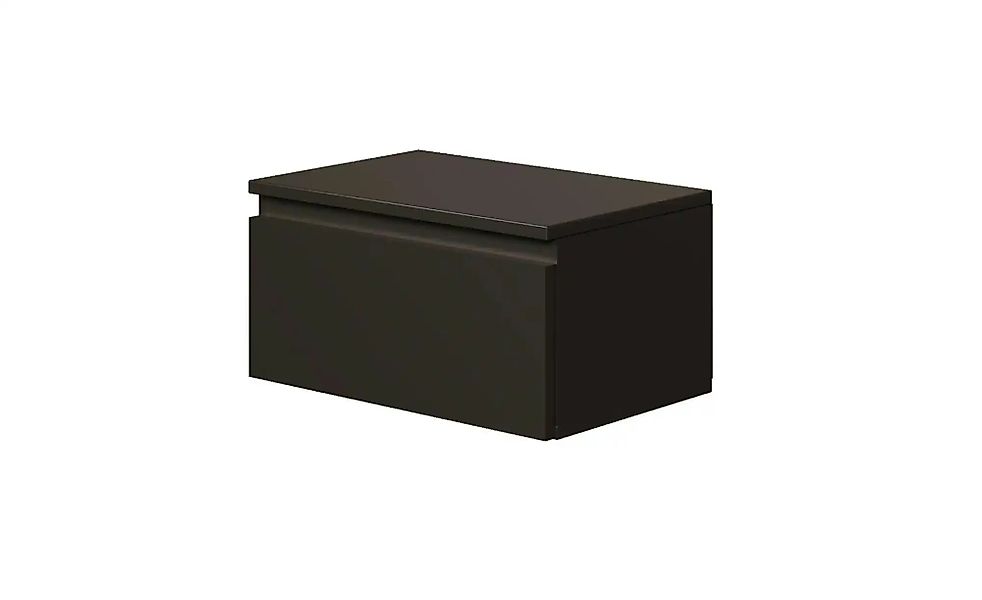 Selsey Nachtkommode hängend Bemmi ¦ schwarz ¦ Maße (cm): B: 48,4 H: 25,4 Ti günstig online kaufen