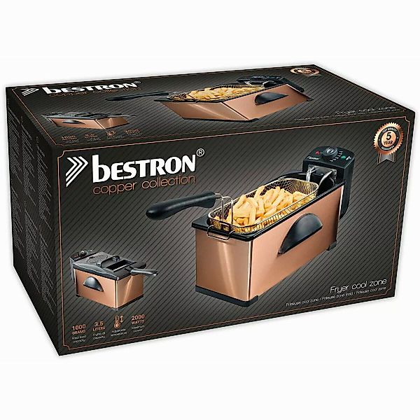 Fritteuse Bestron Af370co 3,5 L 2000 W günstig online kaufen