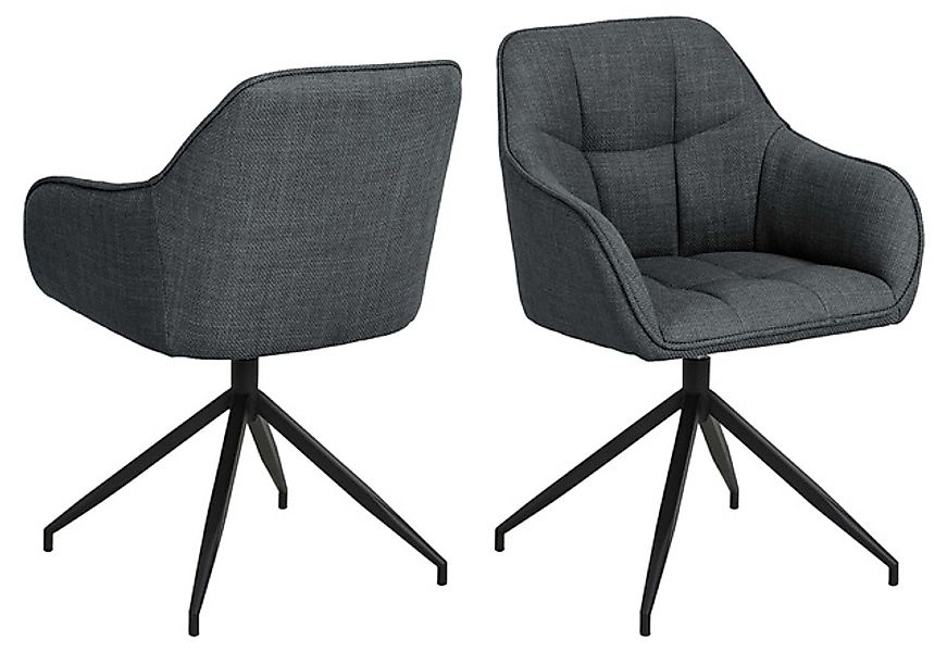 ACTONA GROUP Armlehnstuhl »Brenda Esszimmerstuhl, Polsterstuhl,« () Drehfun günstig online kaufen