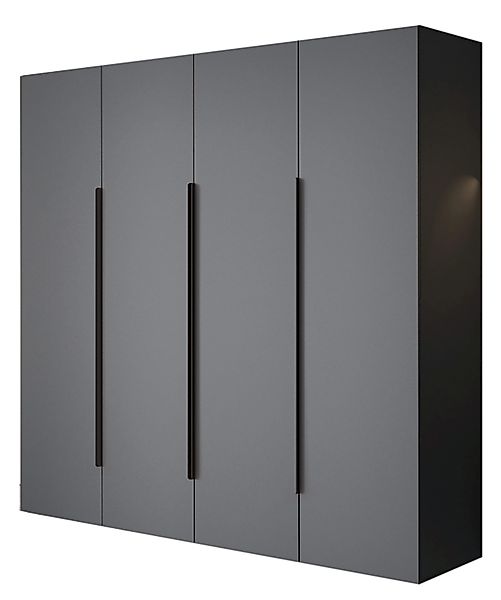 Compleo Drehtürenschrank mit Metallgriffe STELLS, Elegant günstig online kaufen