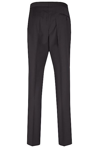 Wilvorst Anzughose Wilvorst CLASSICs Herren Smokinghose Modern-Fit Schwarz günstig online kaufen