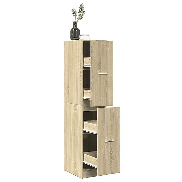vidaXL Unterschrank Küchenschrank Apothekerschrank Sonoma Eiche günstig online kaufen