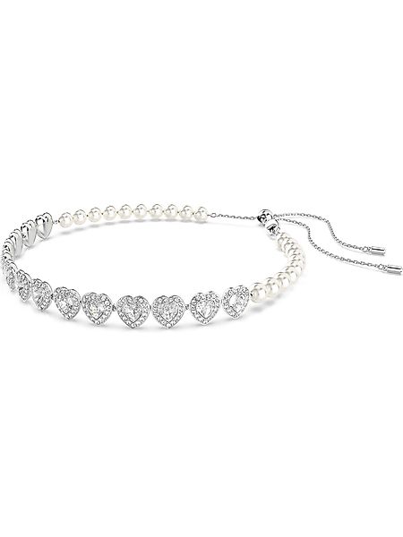 Swarovski Collier Swarovski Damen-Kette Metall Swarovski-Kristall günstig online kaufen