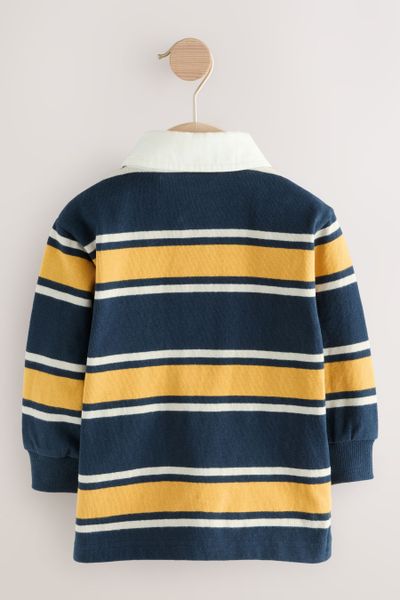 Next Langarm-Poloshirt Kurzärmeliges Rugby-Polohemd (1-tlg) günstig online kaufen