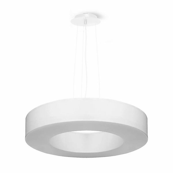 Sollux Lighting Kronleuchter Saturno Slim 50 Weiß günstig online kaufen