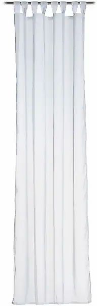 Gözze Vorhang »Sambia Schlaufenschal«, (1 St.), HxB: 255x140, Voilé Uni günstig online kaufen