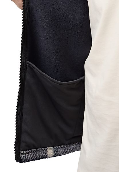 Jack Wolfskin Fleecejacke "FELSLICHT CHECK JACKET", Wärmend, atmungsaktiv, günstig online kaufen