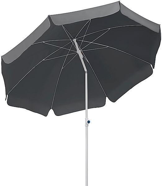 Schneider Marktschirm Ø 200 cm Anthrazit mit Push-Up Mechanik günstig online kaufen