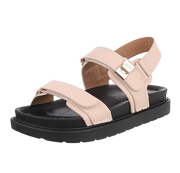 Ital-Design Damen Sandalen mit verstellbaren Riemen für Freizeit Riemchensa günstig online kaufen