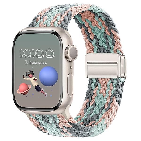 FOUORTUNATE-BEE Smartwatch-Armband Geflochten Armband für Apple günstig online kaufen