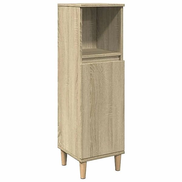 vidaXL Badschrank Sonoma-Eiche 30x30x100 cm Holzwerkstoff 849659 günstig online kaufen