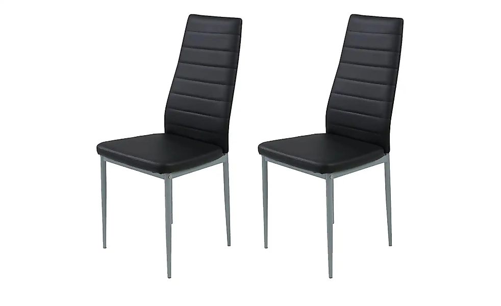 Polsterschwingstuhl 2er-Set  Walton ¦ schwarz ¦ Maße (cm): B: 44 H: 98 Stüh günstig online kaufen