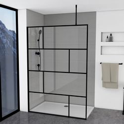 Marwell Walk-in-Dusche Bricks, Einscheibensicherheitsglas, (2 tlg), günstig online kaufen