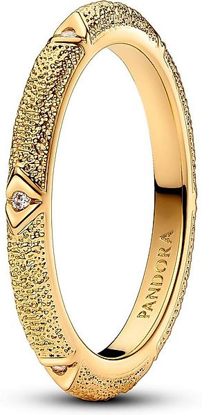 Pandora Fingerring Pandora ME Struktur & Steine Ring 163322C01 Damenring günstig online kaufen