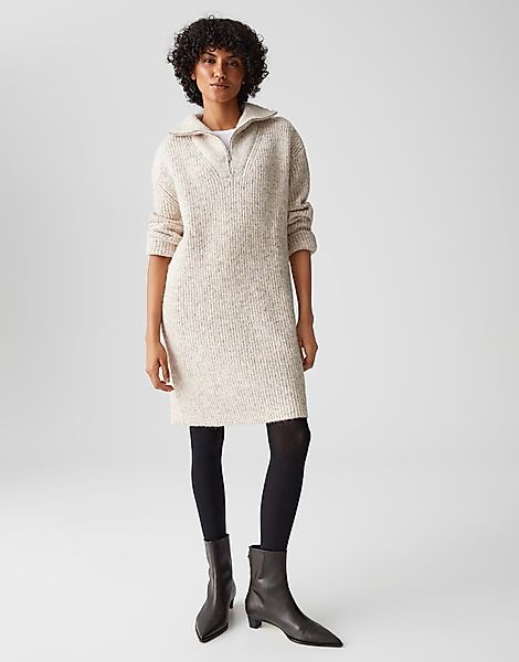 OPUS Sweatkleid WONELLI im Wollmix lockere günstig online kaufen