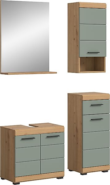 INOSIGN Badmöbel-Set »Siena, 4 teilig, bestehend aus:«, (Set), Waschbeckenu günstig online kaufen