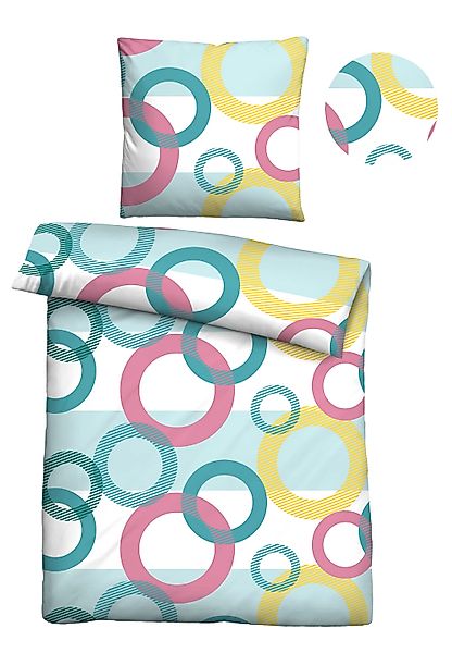 Castell - Markenbettwäsche Bettwäsche "0040568" 2 Stk. hautsympathisch, 100 günstig online kaufen