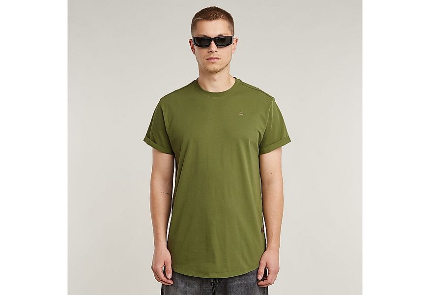 G-STAR Kurzarmshirt Lash Rundhals, Logoapplikation günstig online kaufen