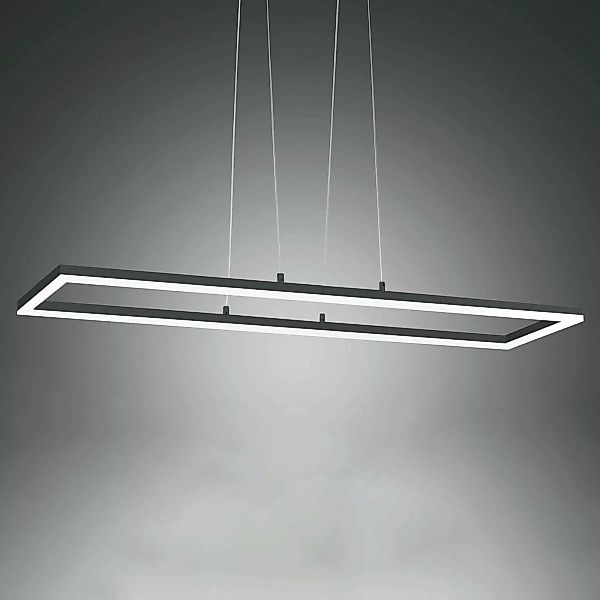 LED-Pendelleuchte Bard, 92x32 cm, anthrazit günstig online kaufen