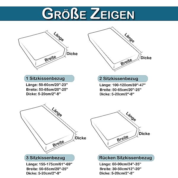 BTTO Sofahusse Sofabezug Wasserdichter Kissenbezug,Sofabezug mit günstig online kaufen