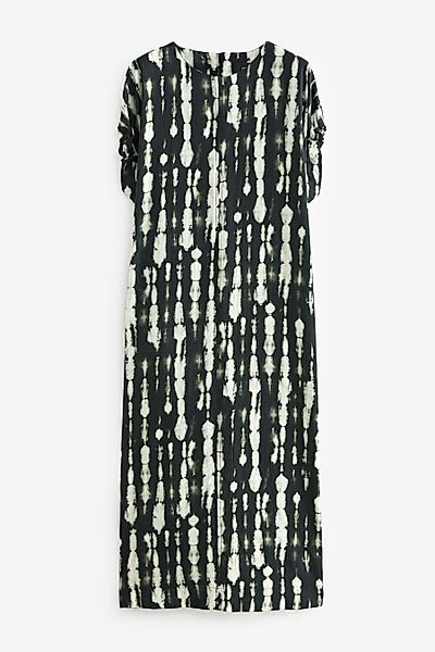 Next Midikleid Kurzärmeliges, gerafftes, enges Midikleid günstig online kaufen