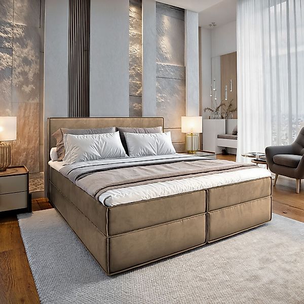 Masseno Boxbett PELLIO 140x200 cm mit günstig online kaufen