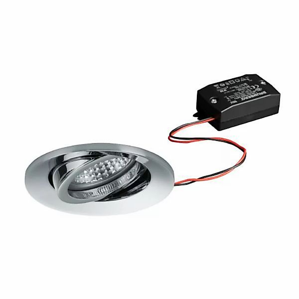 Brumberg LED-Einbaustrahlerset, schaltbar, chrom, rund - 38326023 günstig online kaufen