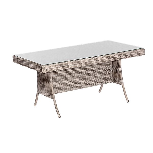 Merxx Gartentisch Teneriffa Rechteckig 90 cm x 76 cm günstig online kaufen