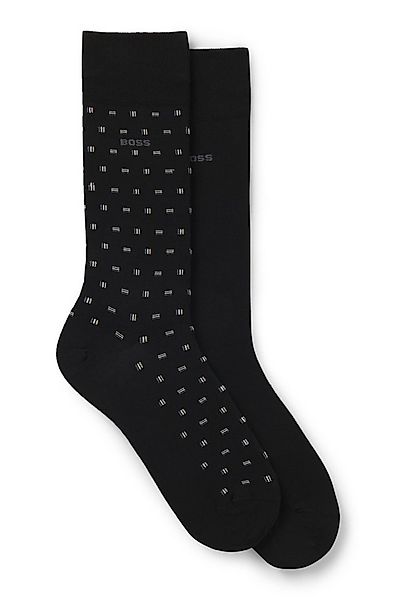 BOSS Businesssocken 2P RS Mini Iconic (2-Paar) Socken Pack aus 1x uni und 1 günstig online kaufen